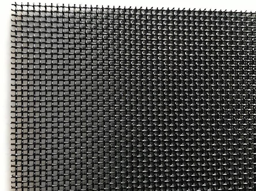 Red de seguridad de acero inoxidable 316 tejido simple con malla anticorrosora de 10 "0.032"