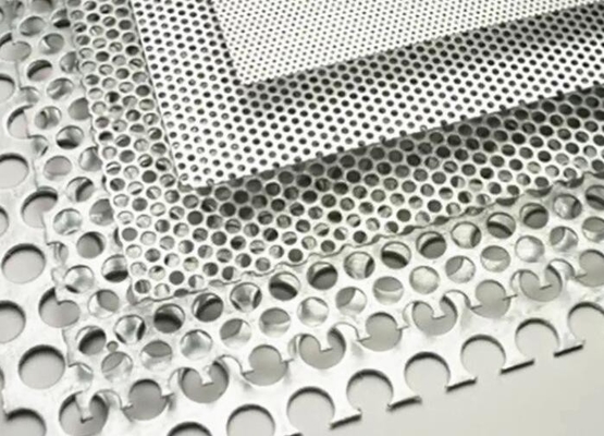 Panel Chapa Perforada Aluminio Acero Inoxidable Metal Galvanizado