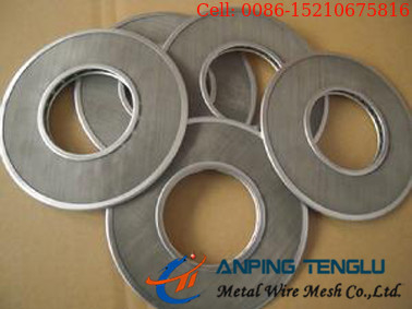 Capa sola y multi Mesh Punch Press Or Edging del disco circular del filtro