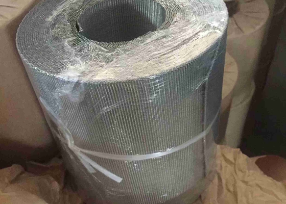 armadura holandesa de acero inoxidable Mesh Roll For Centrifugal Separation del llano 60x500mesh