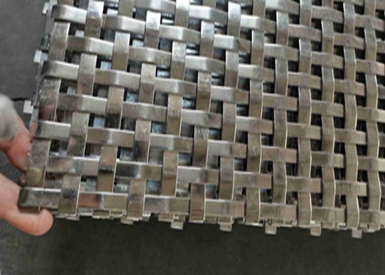 agujero de 16m m malla metálica plana SS304 de 8m m x de 2m m de alta resistencia y durable