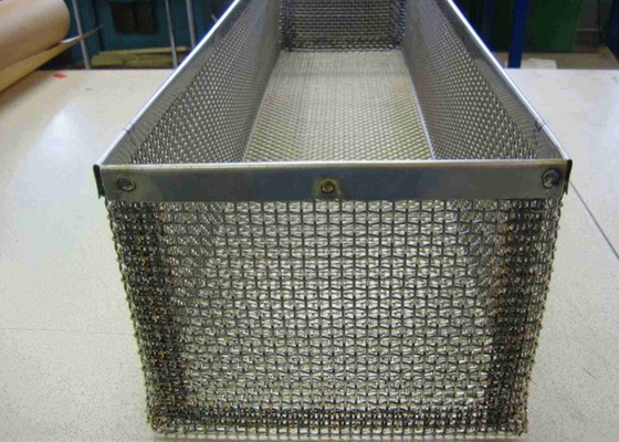 Cesta galvanizada del filtro de malla de acero inoxidable con excelente resistencia a la corrosión