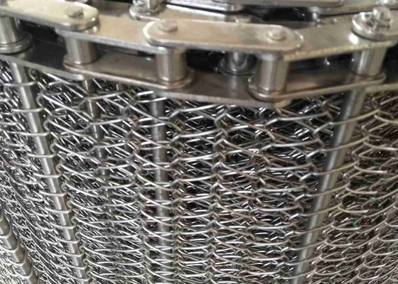 Cinturón transportador de alambre de tejido de equilibrio Tipo estándar 0,5 M/min a 60 M/min Superficie lisa