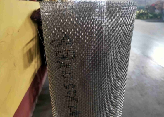 0.001 Pulgadas de metal tejido de malla de alambre cuadrado paneles o en rollos decorativos