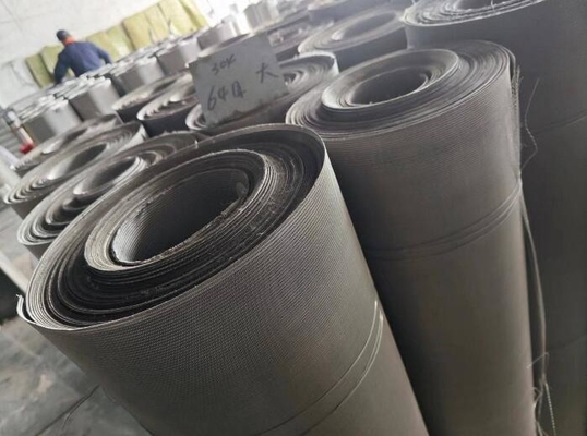 304 Cuenta de malla de alambre de tejido holandés inverso hasta 325/2300 0.90X0.71mm a 0.036X0.024mm