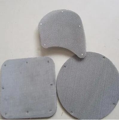 Extrusor de pantalla de paquete de puntos soldados bordes y bordes enmarcados de aluminio