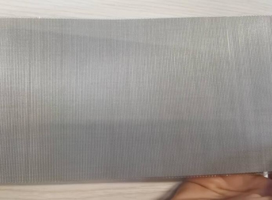 Cinturón de pantalla extrusor de tela de acero inoxidable holandés tejido inverso