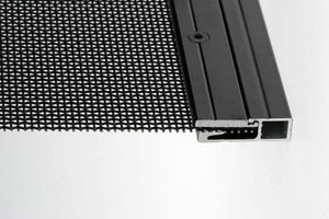 SS304 pantallas de seguridad en polvo negro recubierto de 12 mallas de 0,032