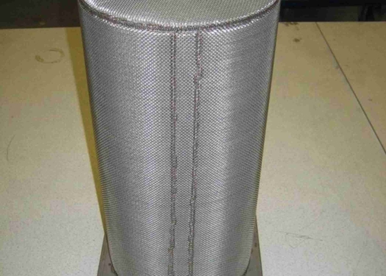 Filtros de malla tejida de acero inoxidable de metal a medida para industriales comerciales