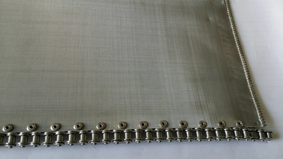 Tela metálica de tejido holandés inverso de alta filtración 304 316 acero inoxidable 130×32/0.2×0.4