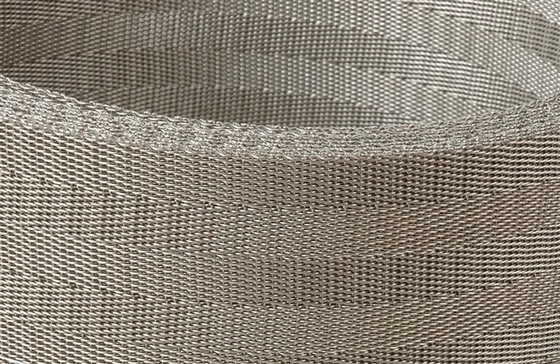Reverso Plain Twill Dutch Weave Screen Mesh Tejido 304 316 Para extrusora