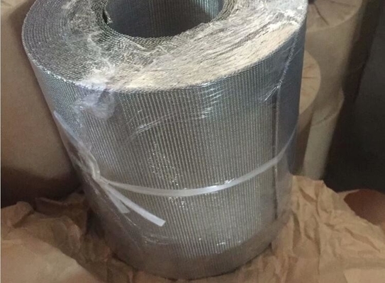 Malla de alambre de tejido holandés de acero inoxidable, altamente duradera, filtración fina