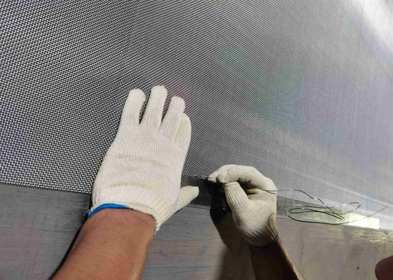 Pantalla de seguridad de acero inoxidable de ventanas corredizas 14×14 16×16 Tamaño de malla para apartamento
