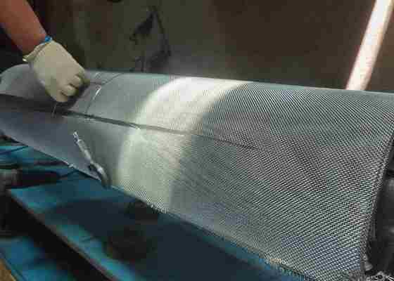 Pantalla de seguridad de acero inoxidable a prueba de insectos, grado 316, estándar, 30 metros de longitud