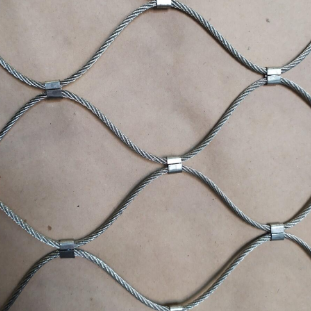 Malla de cable de acero inoxidable SS304 con alta resistencia a la tracción, resistencia a la corrosión y gran flexibilidad