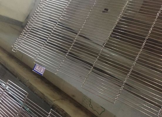 Solo lazo banda transportadora del alambre de 1m m a de 3m m para la correa de la escalera del alambre de la transformación de los alimentos