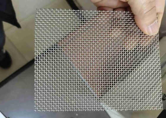 La tela cruzada teje 316 Mesh Screen Filtration de acero inoxidable
