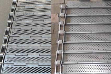Mesh Conveyor Belt de acero inoxidable superficial convexo 5m m a 20m m