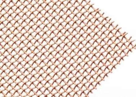 Aberturas tejidas de cobre gruesas de Mesh For Dressing Up House del alambre a partir de la 0,053