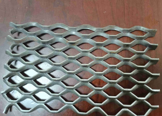 Filtro ampliado grueso Mesh Diamond Shaped Openings del metal del acero 0.8m m