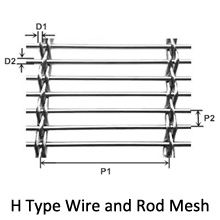 Diseño de aluminio del cable Rod Mesh, ligero y estético para decorativo