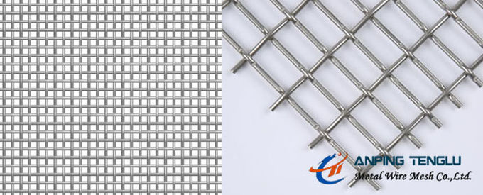 Malla de alambre prensada de aluminio, aleación de aluminio 1100/5056/6061, 1-20 Mesh Counts