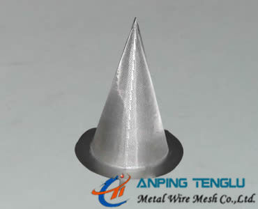 Parte inferior cónica de acero inoxidable de Mesh Filter With Flat /Sharp de los tamices