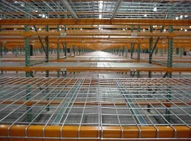 Alambre soldado con autógena de acero inoxidable Mesh Shelves Used para Warehouse, supermercado
