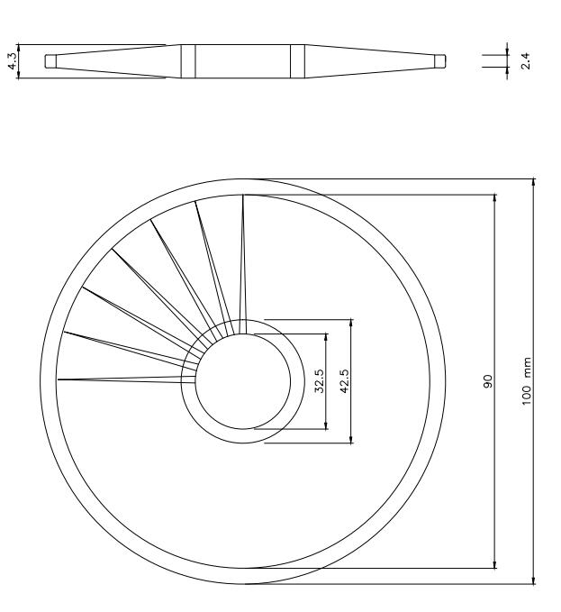 Multi-capas del disco del filtro del SUS 316L con el grado para la máquina de la protuberancia en película del ANIMAL DOMÉSTICO