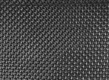 Malla de alambre sinterizada de la perforación rectangular en color negro